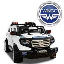 Детский электромобиль WINGO MERCEDES EnerGForce Police белый